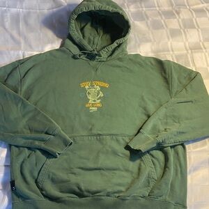 Puma Forest Green Graphic Hoodie